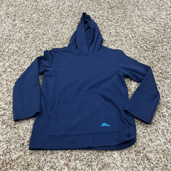 Tommy Bahama Boys Size Small Blue Pullover Hoodie - Picture 1 of 2